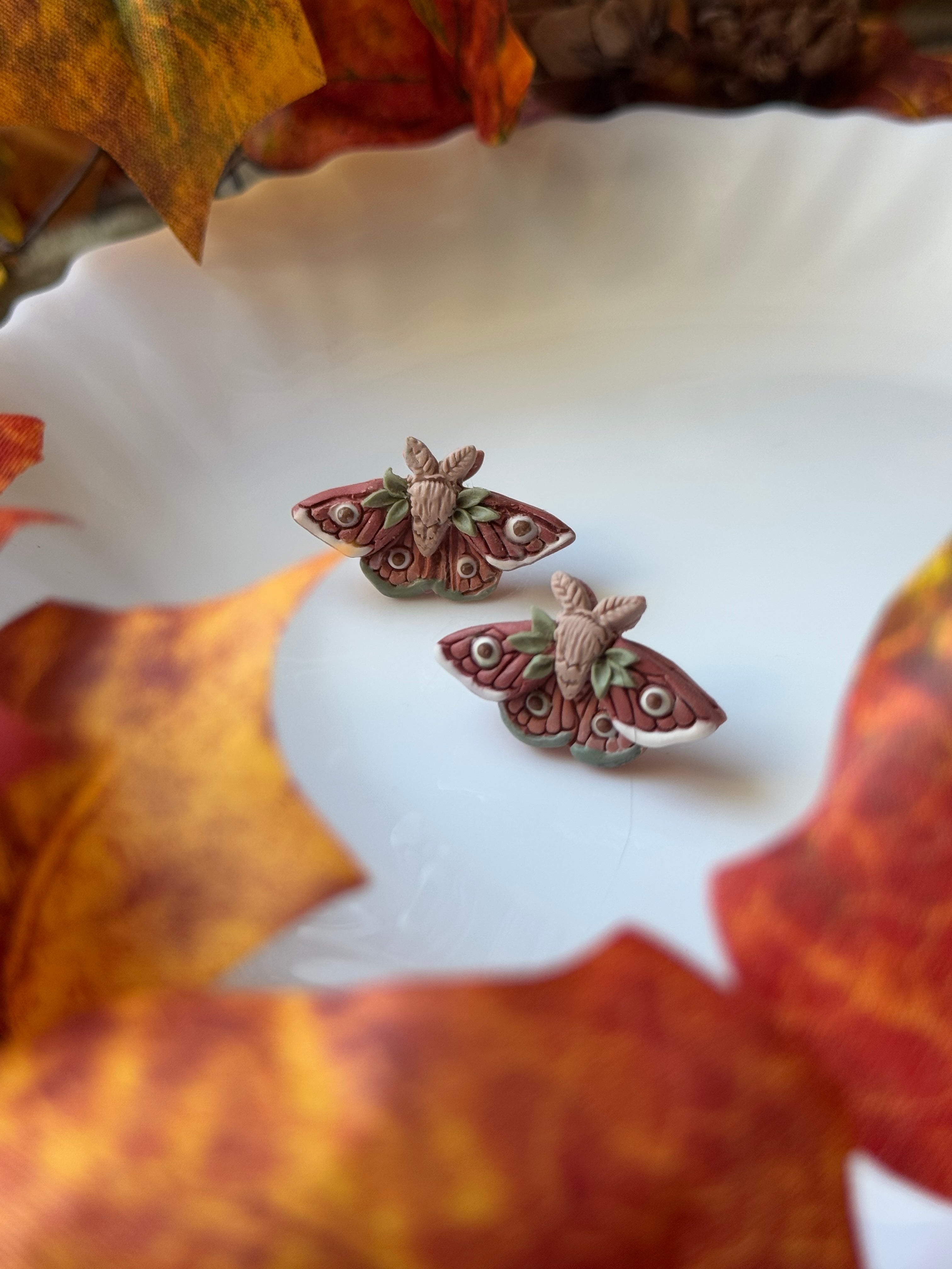 September Moth Studs