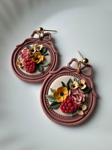 Raspberry Florals
