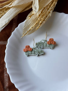 Harvest Truck Earrings