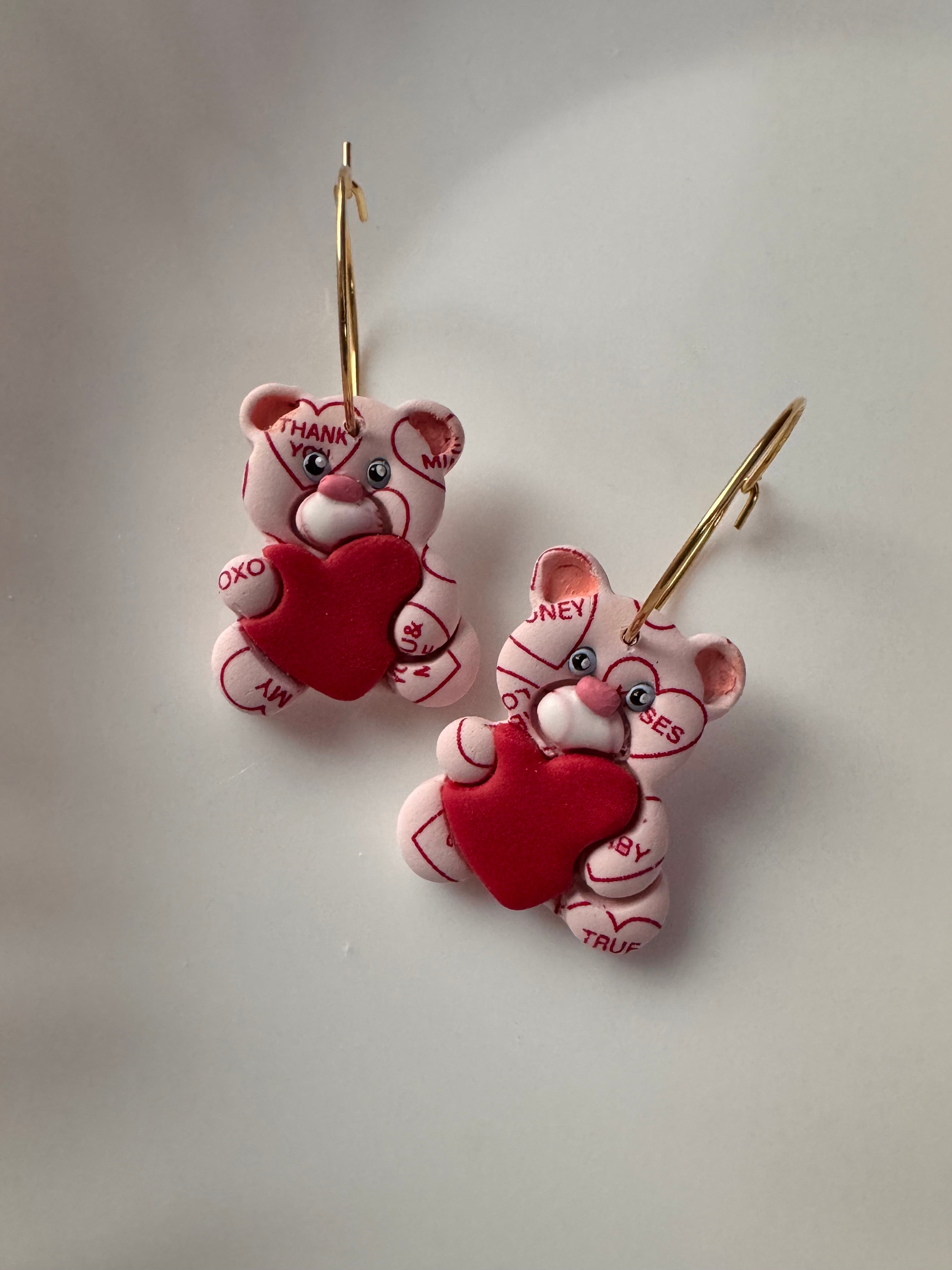 Valentine Bear Hoops