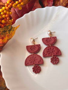 Mindy, in Soft Cranberry
