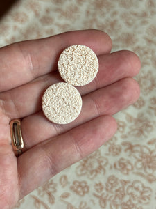 Lace Nickel Studs