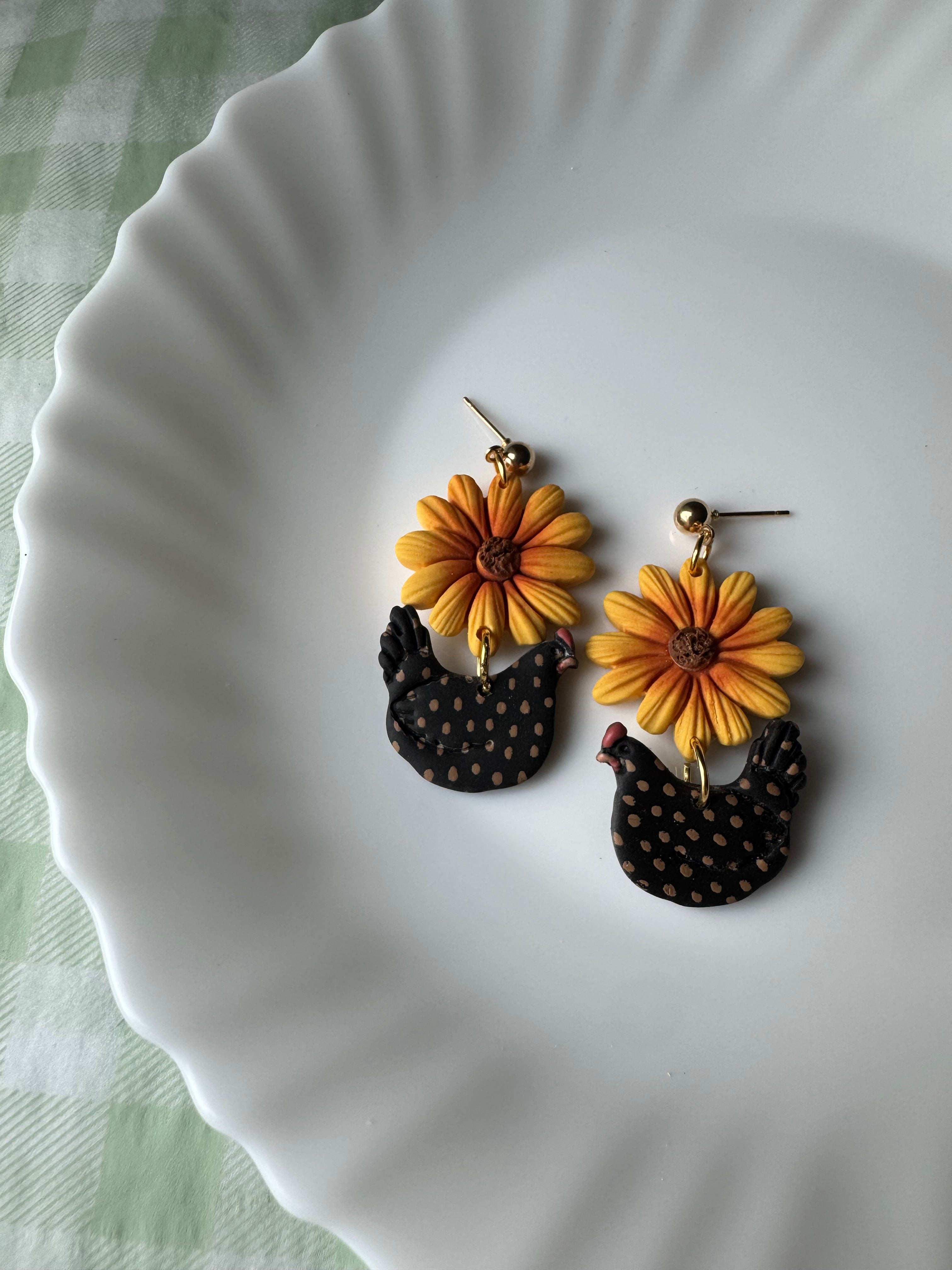 Chicks Love Sunflowers