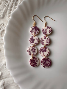 Rissa, in Purple Floral