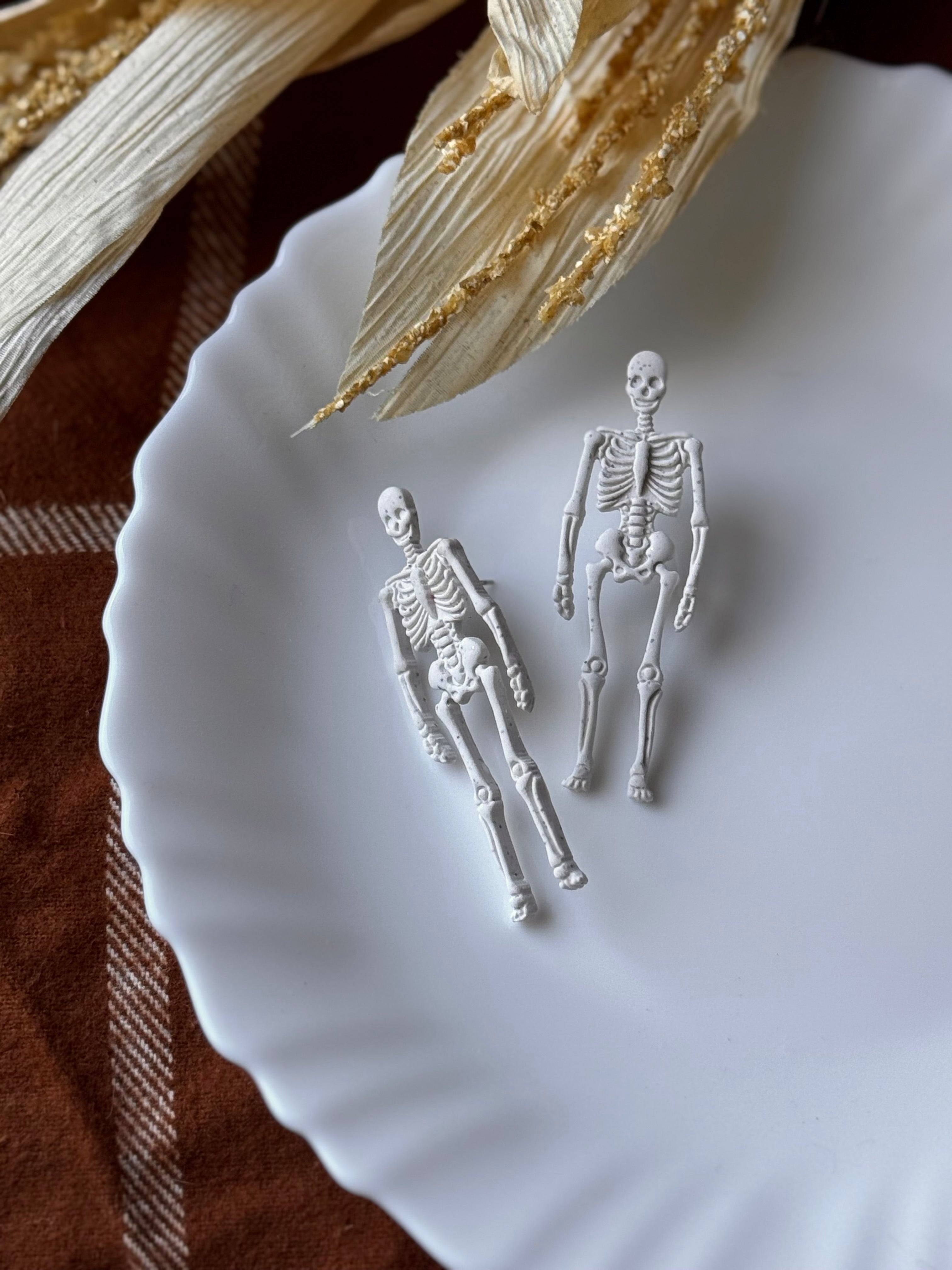 Skeleton Earrings