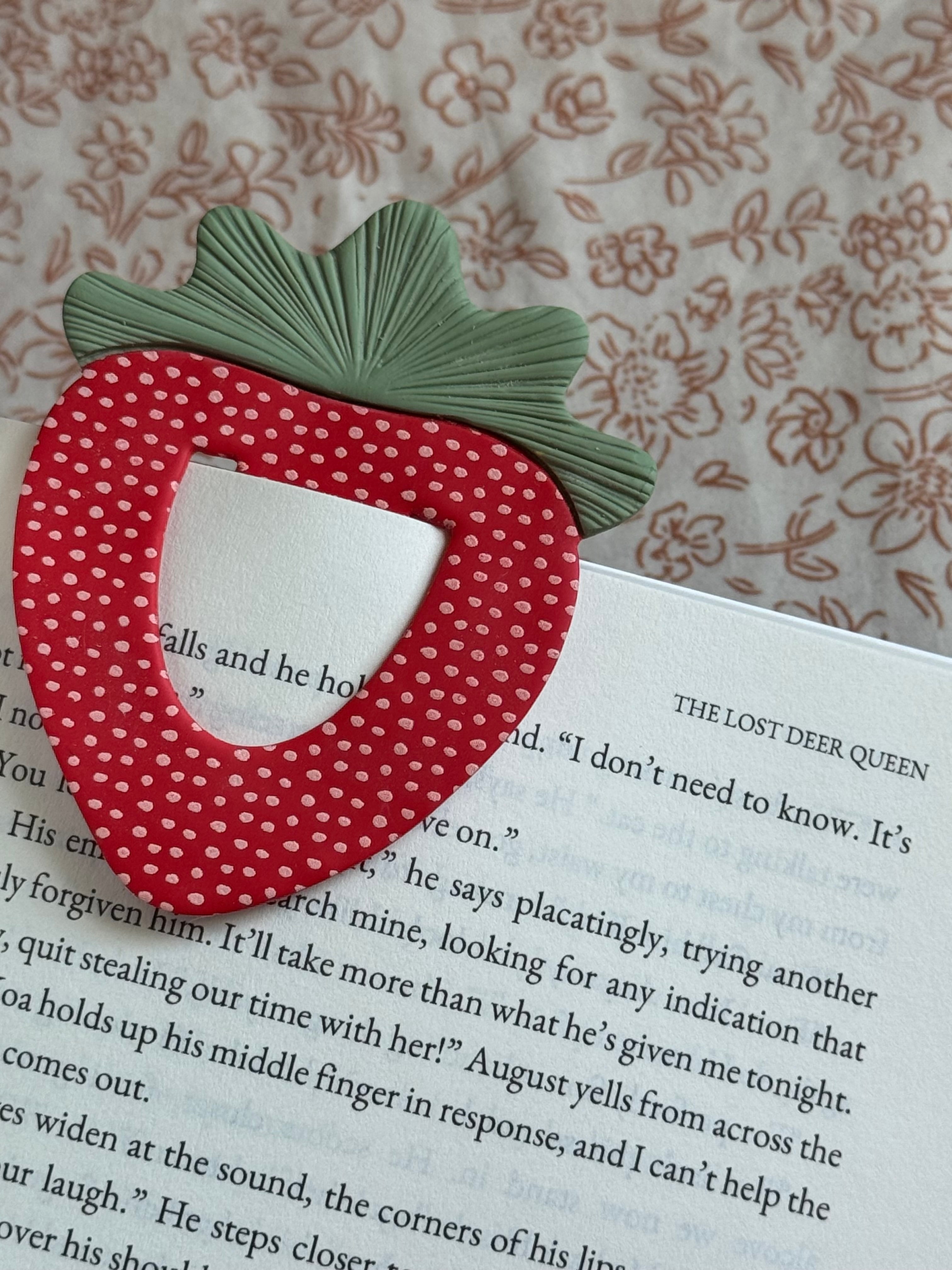 Strawberry Bookmark