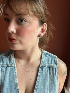 Brown Moth Studs