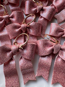 Pink Glitter Bows