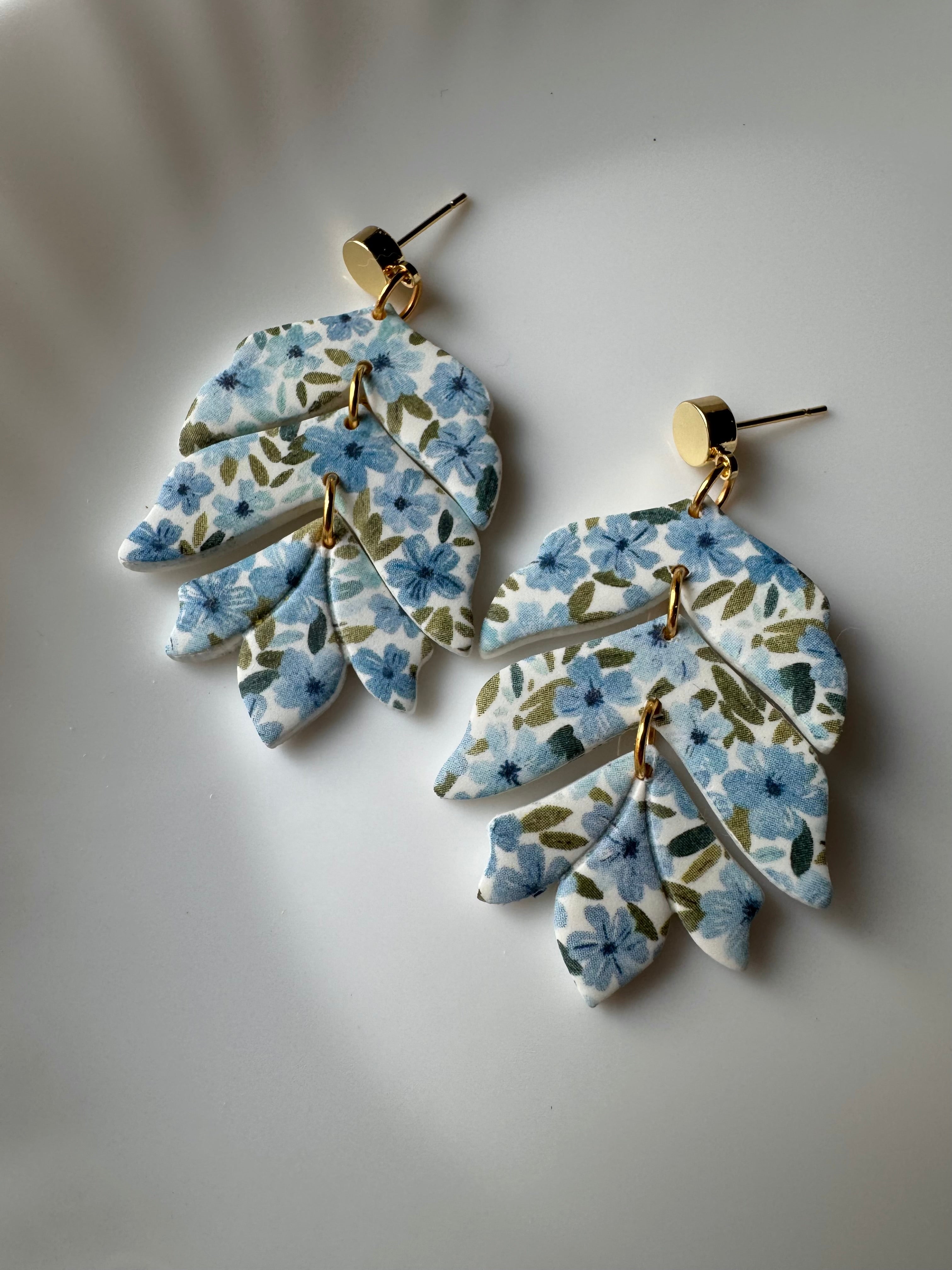 Trudy, in Blue Floral