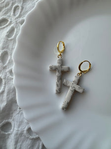 Neutral Floral Crosses