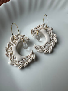 Boho Moons, in Ivory